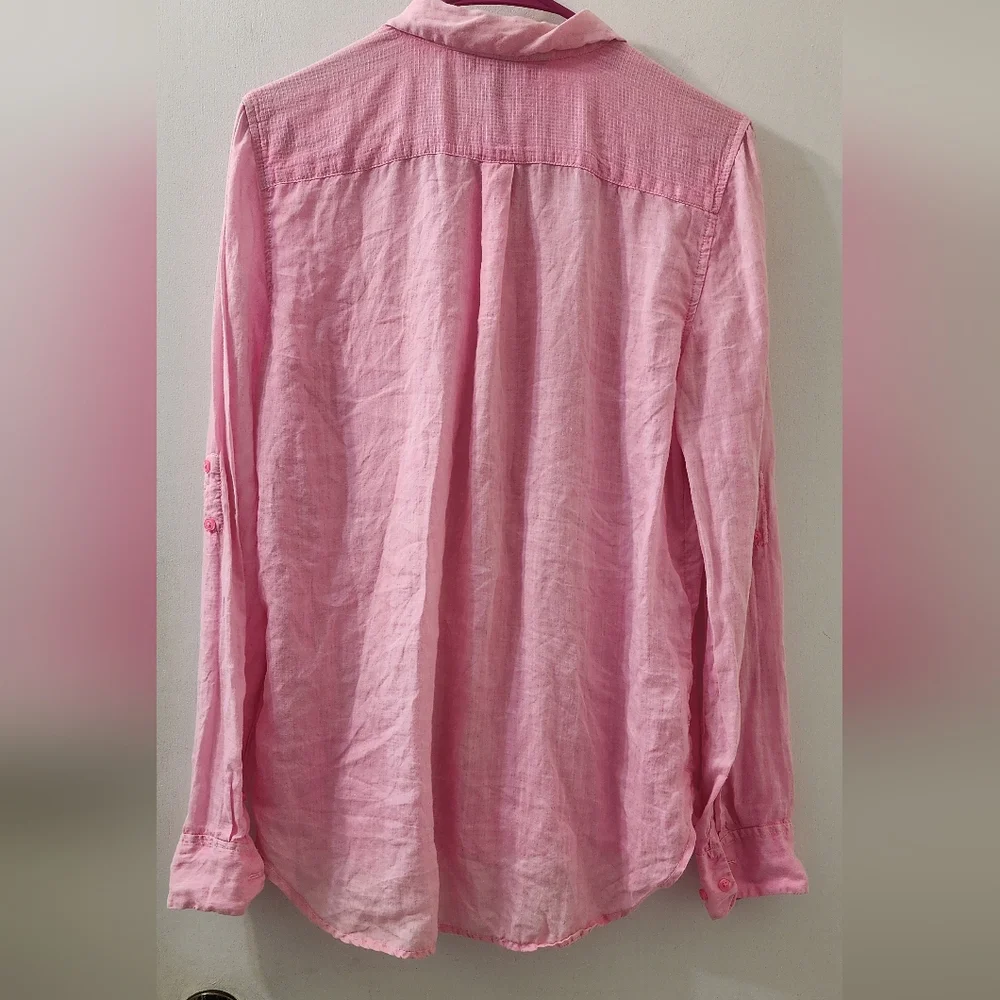 Pink‎ Button-Up Shirt